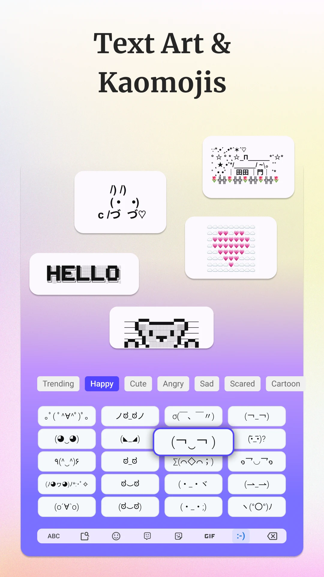 Font Keyboard: Cute font style screenshot