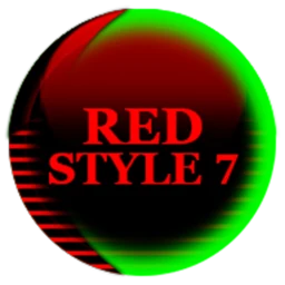 Значок Red Icon Pack Style 7